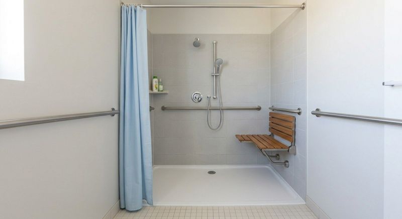 Elderly Shower Installation in Framingham, MA